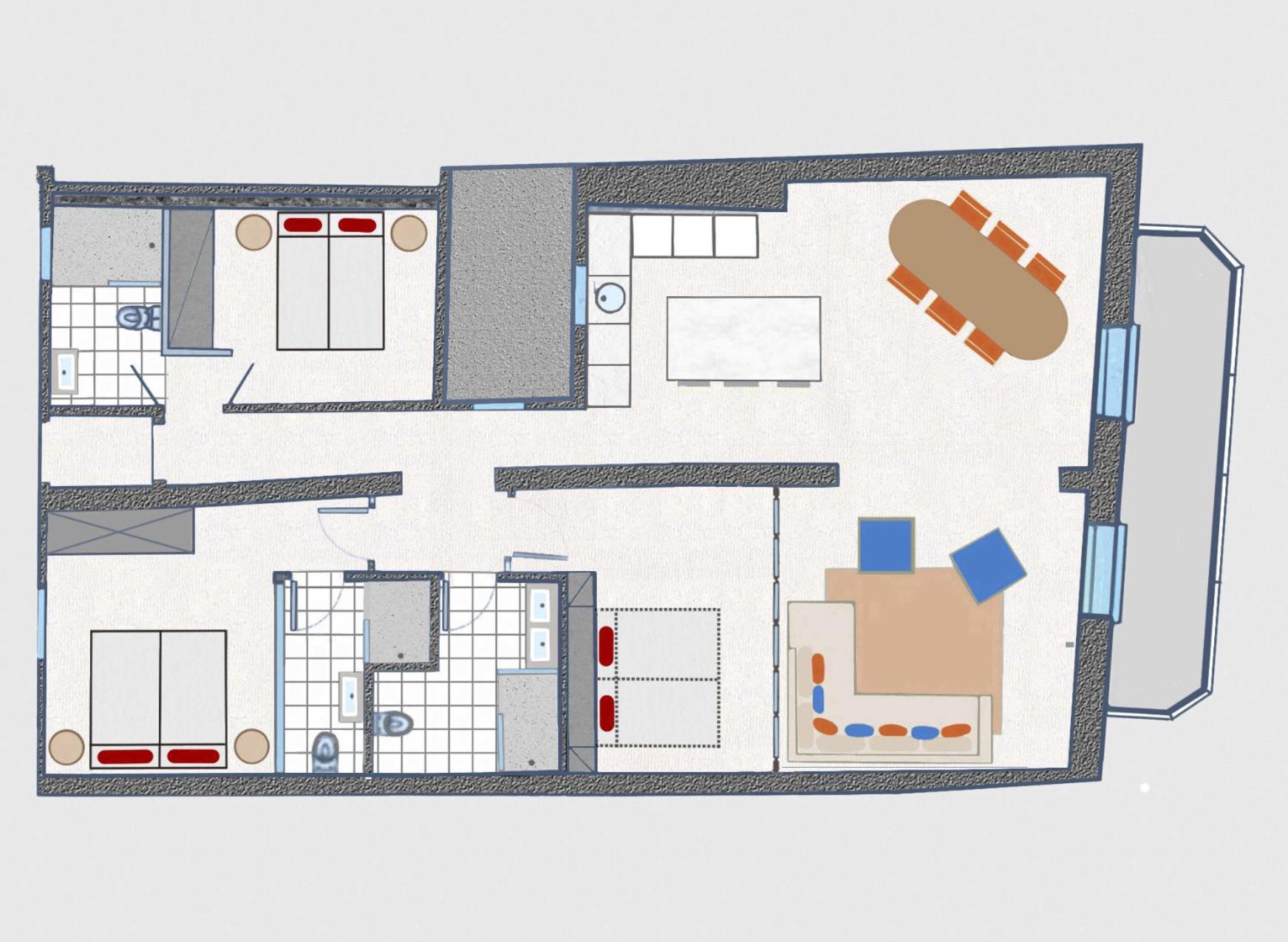 Apartament Colon Bcn 130 Mts 3 Dormitorios Port Vell Барселона Екстериор снимка